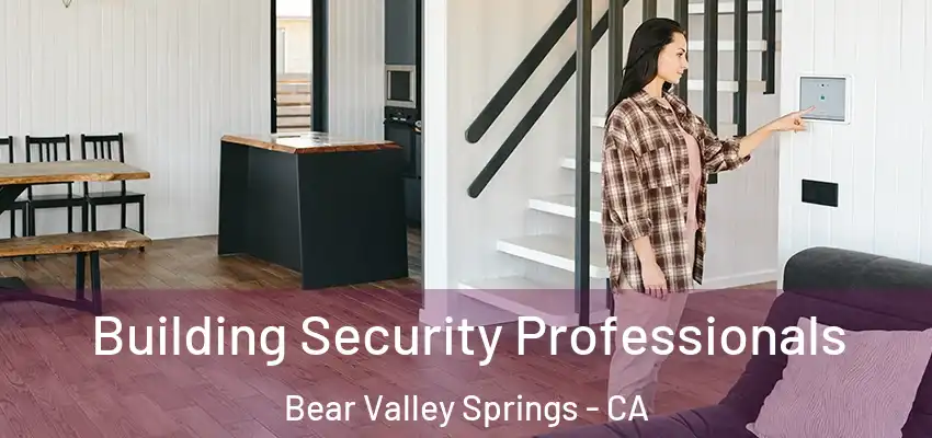 Building Security Professionals Bear Valley Springs - CA