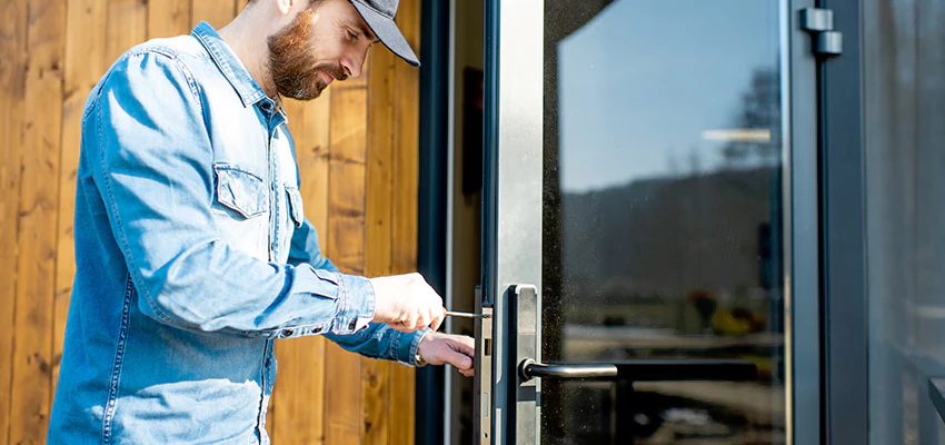Frameless Glass Storefront Door Locks Replacement in Bear Valley Springs, CA