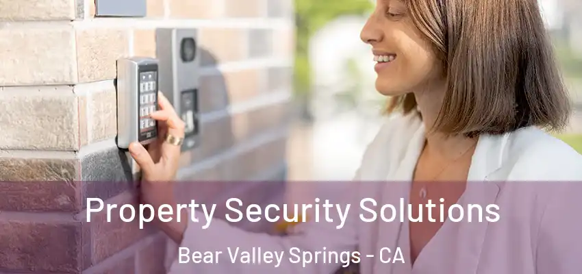  Property Security Solutions Bear Valley Springs - CA